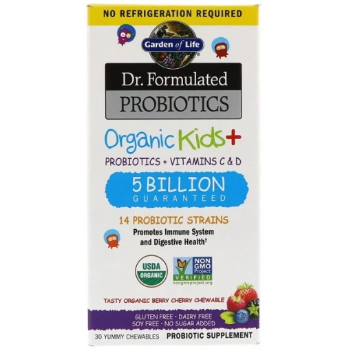 Dr. Formulated Probiotics Organic Kids+