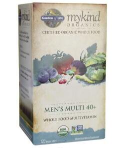 Mykind Organics Men's Multi 40+ - 120 vegan tablets