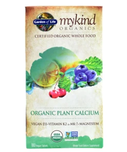 Mykind Organics Plant Calcium - 180 vcaps