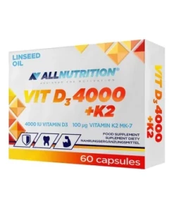 Vit D3 4000 + K2 - 60 caps
