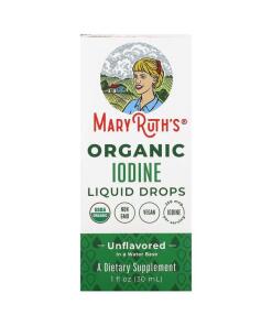 Organic Iodine Liquid Drops - 30 ml.