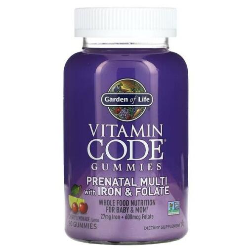 Vitamin Code Prenatal Multi with Iron & Folate Gummies