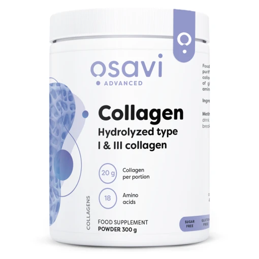 Collagen Peptides - Hydrolyzed Type 1 & 3 - 300g