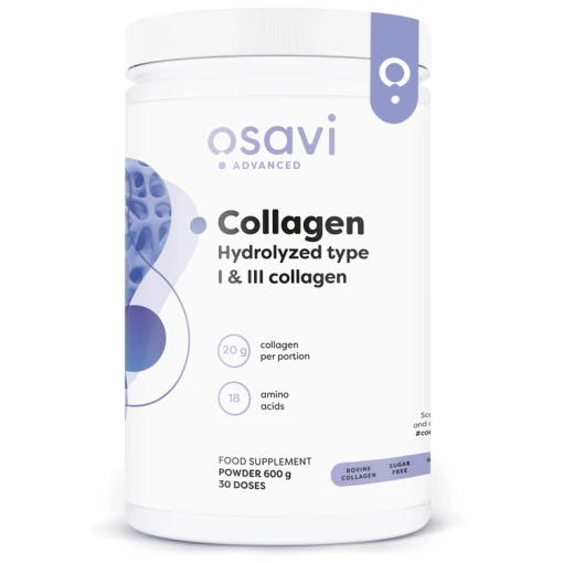 Collagen Peptides - Hydrolyzed Type 1 & 3 - 600g