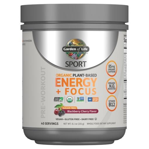 Organic Plant-Based Energy + Focus