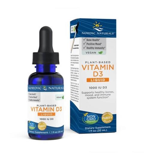 Plant-Based Vitamin D3 Liquid