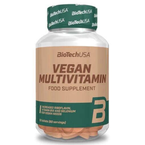 BioTechUSA - vegansk multivitamin - 60 tabletter