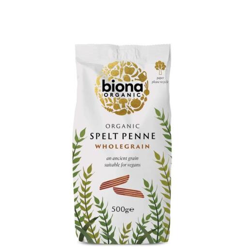 Biona Organic - Fuldkorn Spelt Penne - 500g