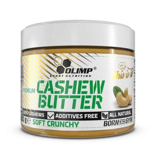 - Cashewsmør