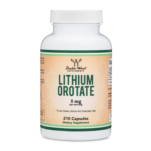 Double Wood - Double Wood - Litiumorotat 5mg - 210 veganske kapsler