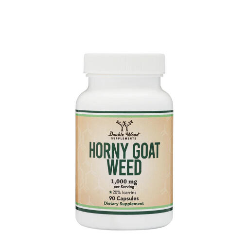 Double Wood Supplements - Double Wood Supplements Horny Goat Weed (90 Capsules)
