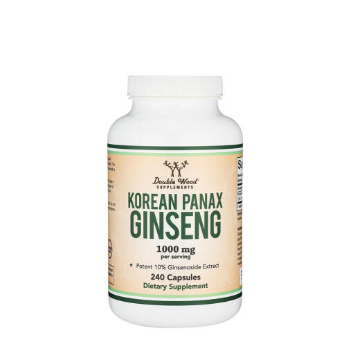 Double Wood Supplements - Double Wood Supplements Korean Panax Ginseng (240 Capsules)