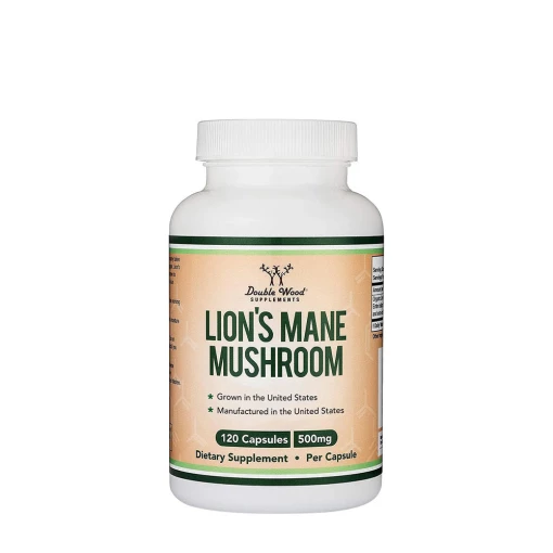 Double Wood Supplements - Double Wood Supplements Lion's Mane Mushroom  (120 Capsules)