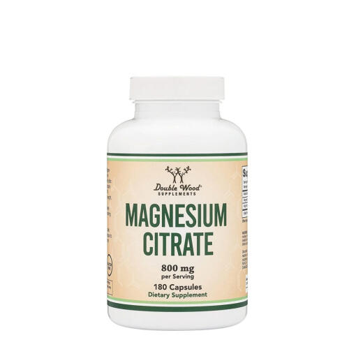 Double Wood Supplements - Double Wood Supplements Magnesium Citrate (180 Capsules)