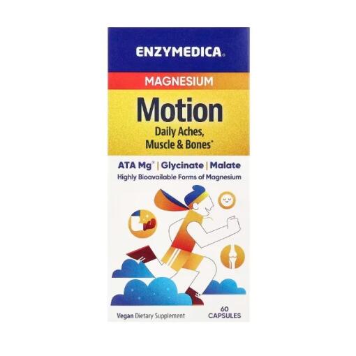Enzymedica - Magnesium Motion - 60 caps