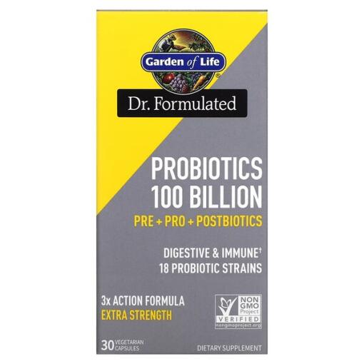 Garden of Life - Dr. Formulated Probiotics 100 Billion - 30 vcaps