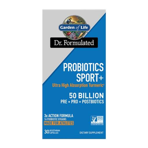 Garden of Life - Dr. Formuleret Probiotika Sport+ 50 Milliarder - 30 kapsler