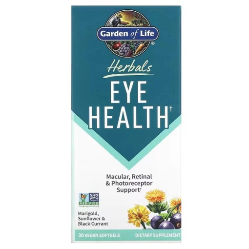 Garden of Life - Herbals Eye Health - 30 vegan softgels