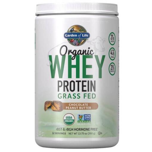 Garden of Life - Økologisk Whey Protein - Græsfodret
