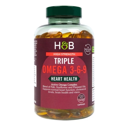 Holland & Barrett - High Strength Triple Omega 3-6-9 - 120 caps
