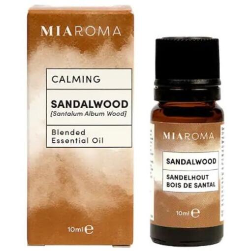 Holland & Barrett - Miaroma Sandalwood Blended Essential Oil - 10 ml.