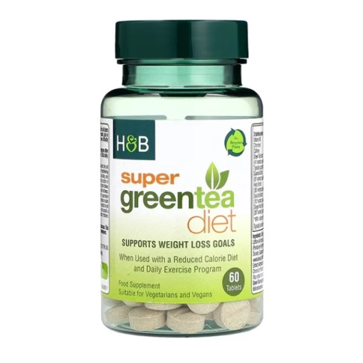 Holland & Barrett - Super Green Tea Diet - 60 tabs