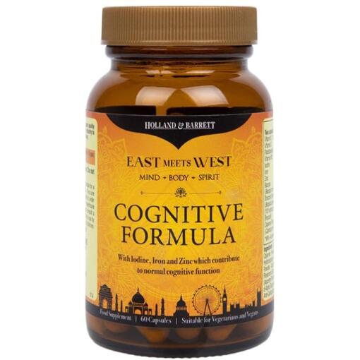 Holland & Barrett - kognitiv formel - 60 vcaps