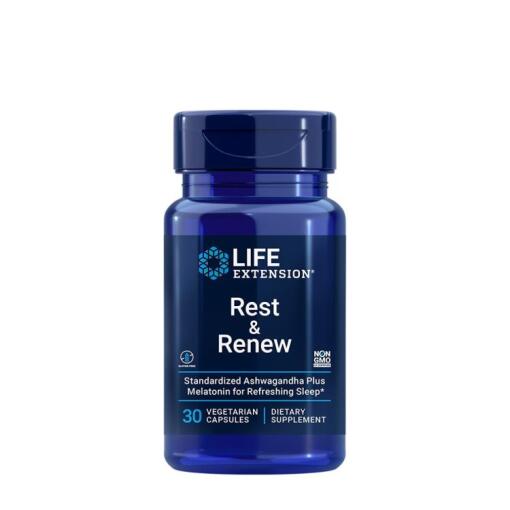 Life Extension - Life Extension - Rest & Renew (30 Veg Capsules)