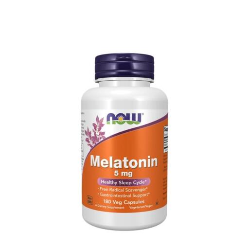 NOW - Melatonin 5 mg - 180caps