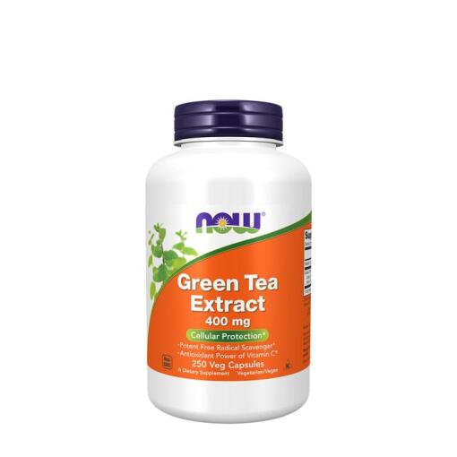 NOW - Now Foods - Green Tea Extract 400 mg (250 Veg Capsules)