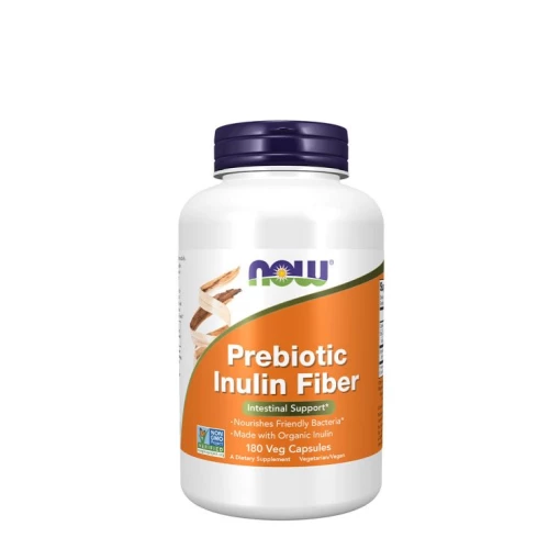 NOW - Now Foods - Prebiotic Inulin Fiber (180 Veg Capsules)