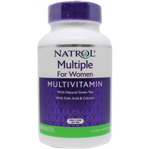 Natrol - multipel til kvinder - 90 tabletter