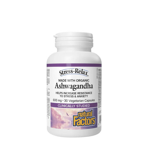 Natural Factors - Natural Factors Ashwagandha 600 mg