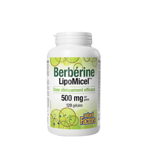 Natural Factors - Natural Factors Berberine LipoMicel Matrix (120 Softgels)
