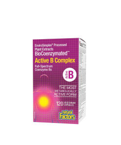 Natural Factors - Natural Factors Biocoenzymated Active B Complex (120 Capsules)
