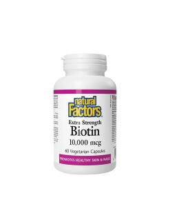 Natural Factors - Natural Factors Biotin Extra Strength 10