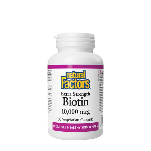 Natural Factors - Natural Factors Biotin Extra Strength 10