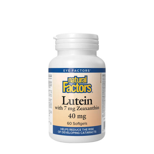 Natural Factors - Natural Factors Lutein 40 mg with Zeaxanthin (60 Softgels)