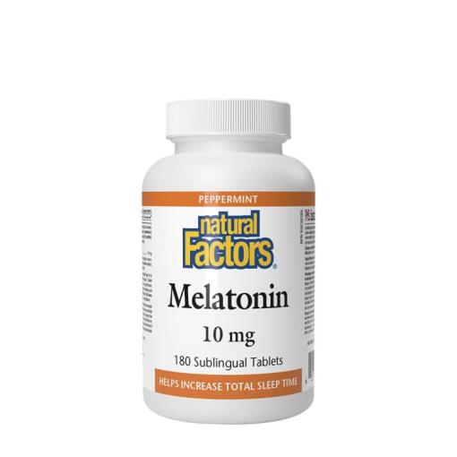 Natural Factors - Natural Factors Melatonin 10 mg (180 Tablets