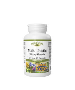Natural Factors - Natural Factors Milk Thistle 250 mg/150 mg Silymarin (90 Capsules)
