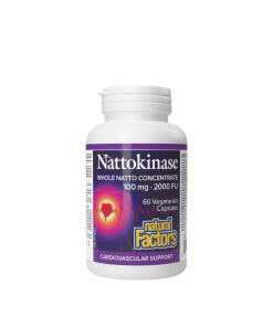 Natural Factors - Natural Factors Nattokinase 100 mg (60 Veggie Capsules)