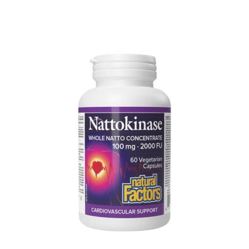 Natural Factors - Natural Factors Nattokinase 100 mg (60 Veggie Capsules)