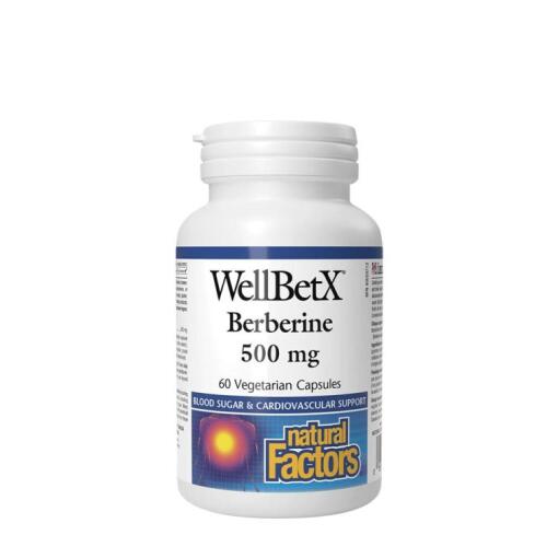 Natural Factors - Natural Factors WellBetX Berberine 500 mg (60 Capsules)