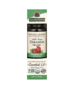 Nature's Answer - 100% Pure Geranium Essential Oil - 15 ml.
