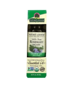 Nature's Answer - 100% Pure Rosemary Essential Oil - 15 ml.