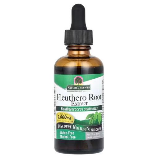 Nature's Answer - Eleuthero Root Extract - 60 ml.