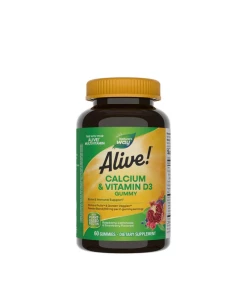 Natures Way - Nature's Way - Alive!® Calcium + D3 Gummies (60 Gummies)