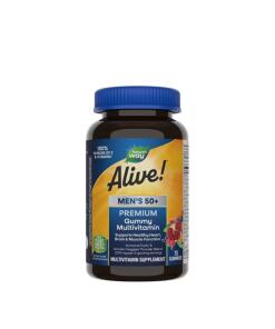 Natures Way - Nature's Way - Alive!® Premium Men’s 50+ Gummy Multivitamin (75 Gummies