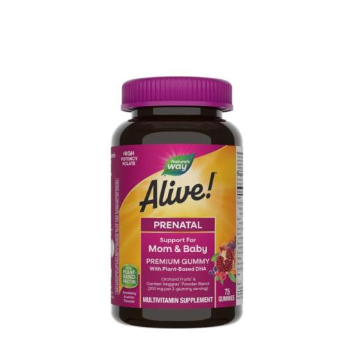 Natures Way - Nature's Way - Alive!® Premium Prenatal Gummies (75 Gummies