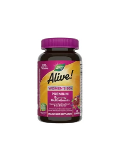 Natures Way - Nature's Way - Alive!® Premium Women’s 50+ Gummy Multivitamin (75 Gummies